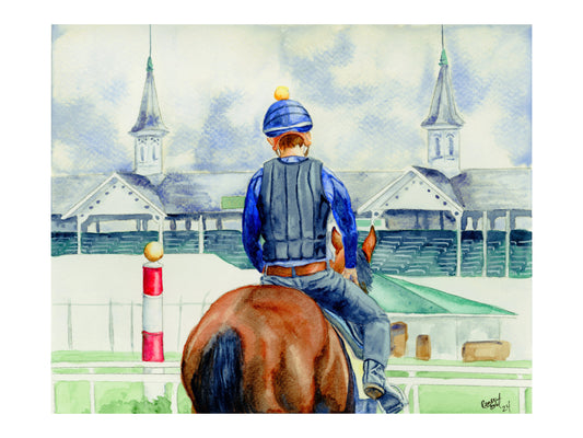 Derby 150 - Catalytic - Artist Renee Torbit - Autographed 8x10 Print