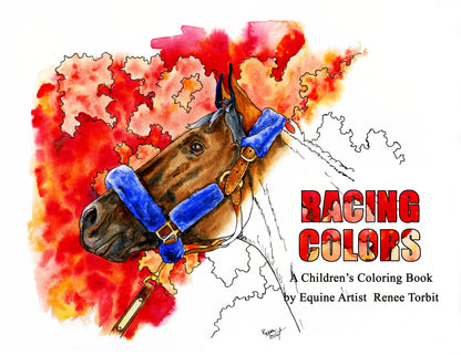 Racing Colors - Children's Coloring Book - 2024 Edition