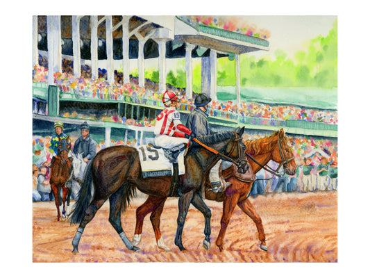 Derby 150 - Domestic Product - Artist Renee Torbit - Autographed 8x10 Print