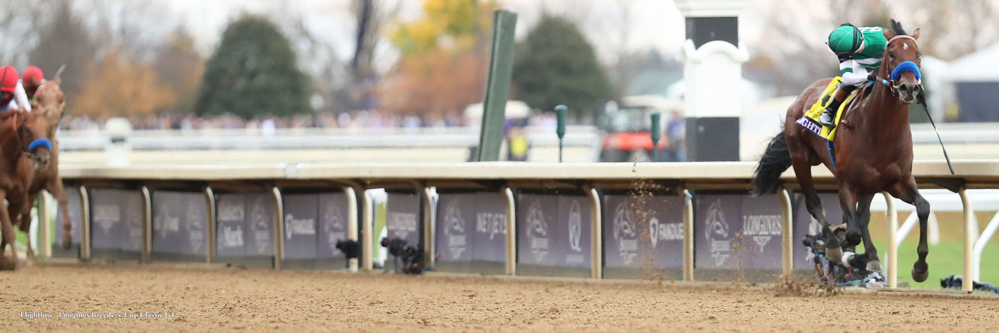 FLIGHTLINE - Longines Breeders' Cup Classic G1 - "Lift Off" 12x36 Print