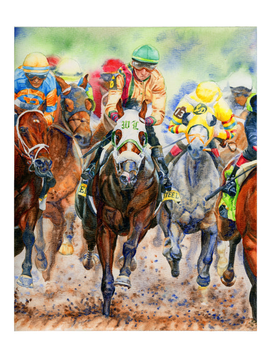 Derby 150 - Just Steel - Artist Renee Torbit - Autographed 8x10 Print