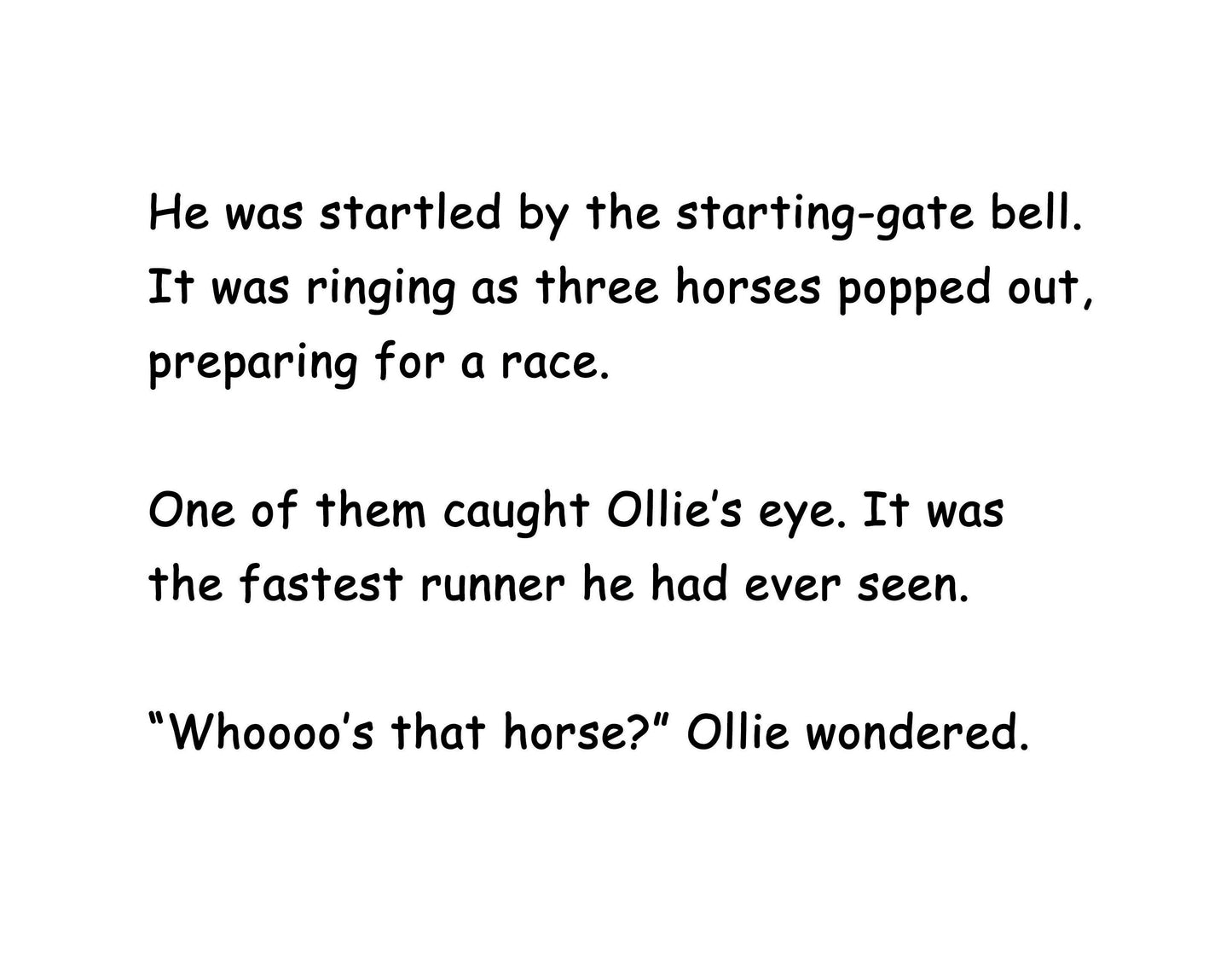 Ollie the Oaklawn Owl: Whoooo’s That Horse? - Children's Book by Mary Rampellini