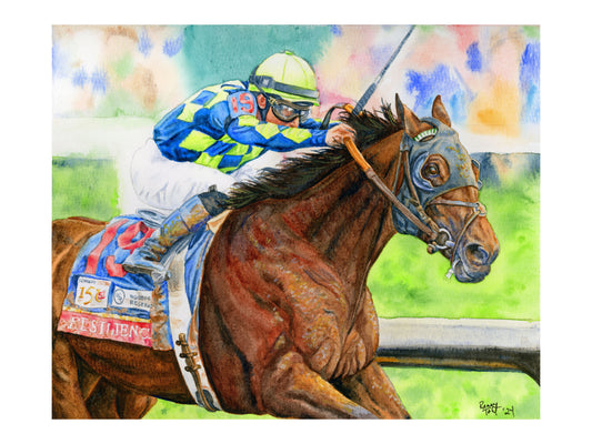 Derby 150 - Resilience - Artist Renee Torbit - Autographed 8x10 Print